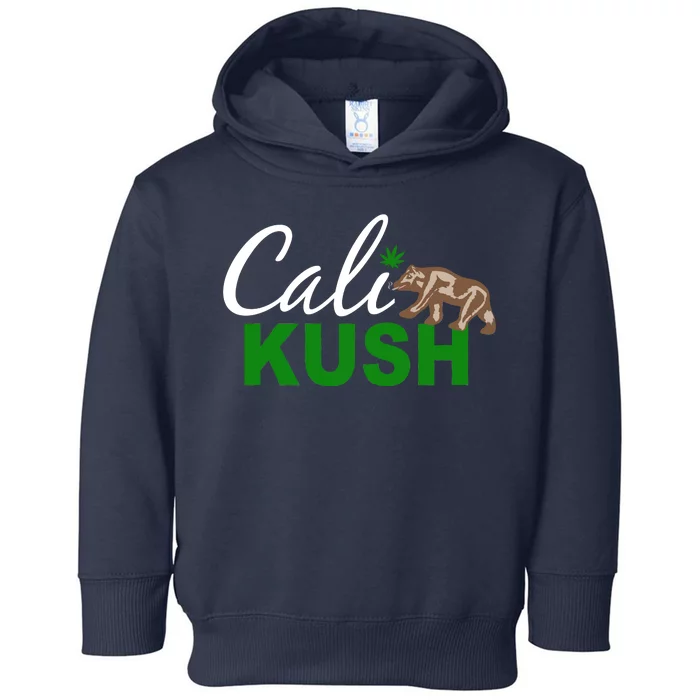 Cali Kush Weed California Republic Toddler Hoodie