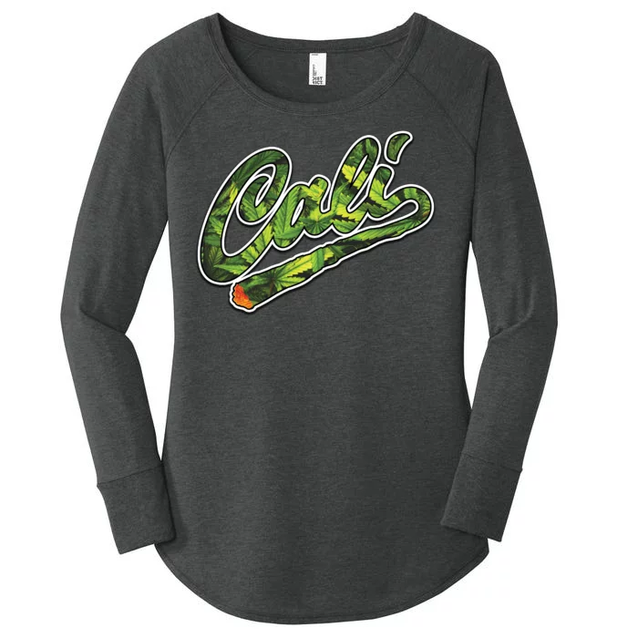 Cali Weed Women's Perfect Tri Tunic Long Sleeve Shirt