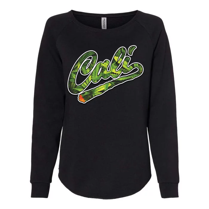 Cali Weed Womens California Wash Sweatshirt