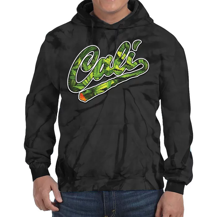 Cali Weed Tie Dye Hoodie