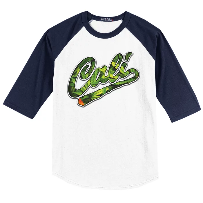 Cali Weed Baseball Sleeve Shirt