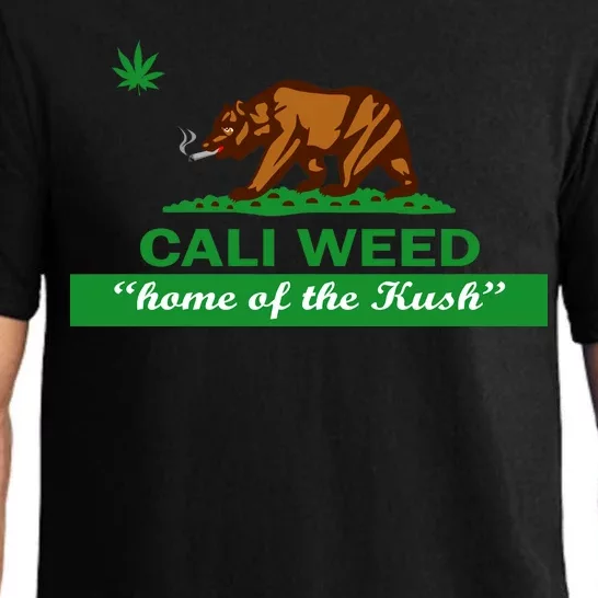 Cali Weed California Republic Flag Pajama Set