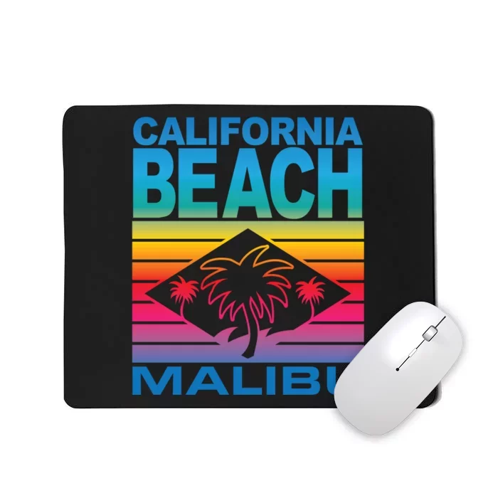 California Beach Retro Vibes Mousepad