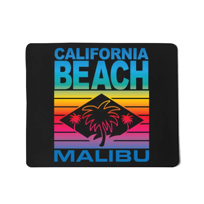 California Beach Retro Vibes Mousepad