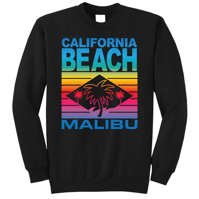 California Beach Retro Vibes Tall Sweatshirt