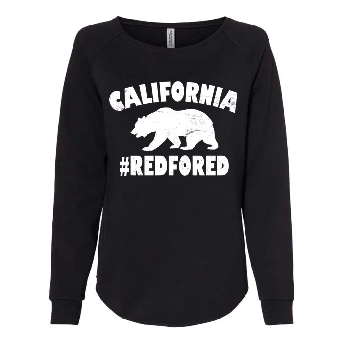 California Bear #RedForEd Womens California Wash Sweatshirt