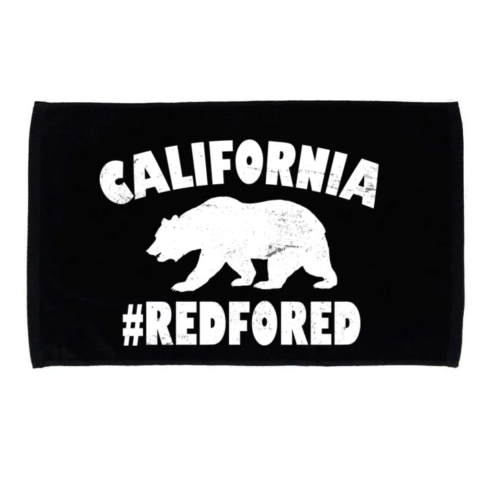 California Bear #RedForEd Microfiber Hand Towel