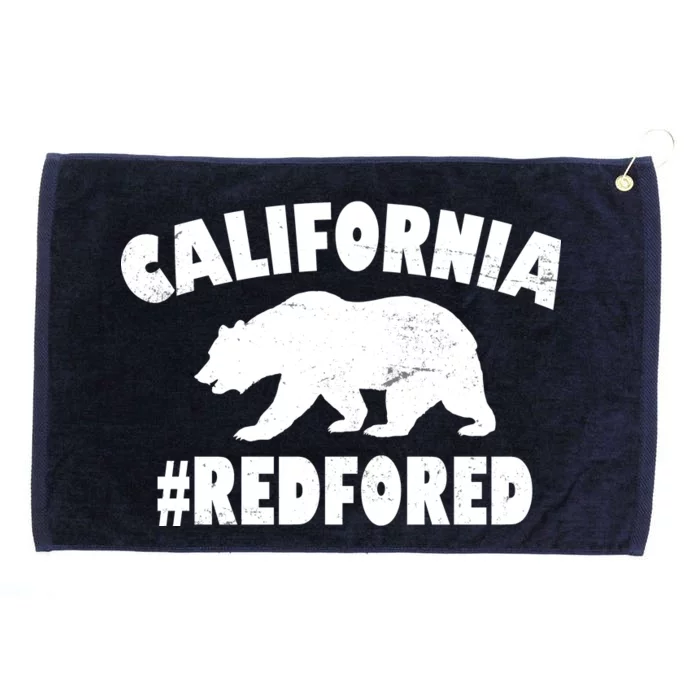 California Bear #RedForEd Grommeted Golf Towel