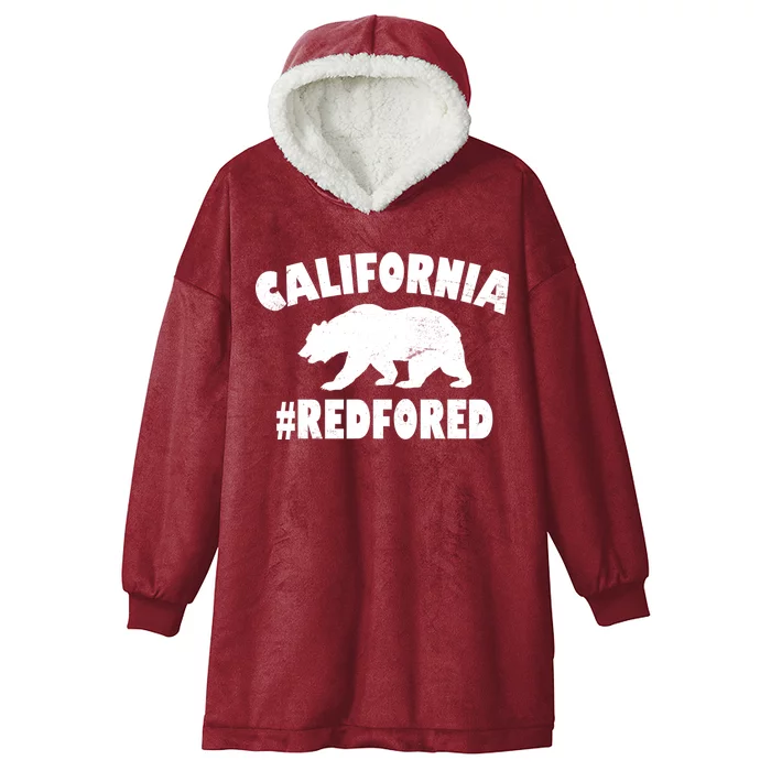 California Bear #RedForEd Hooded Wearable Blanket