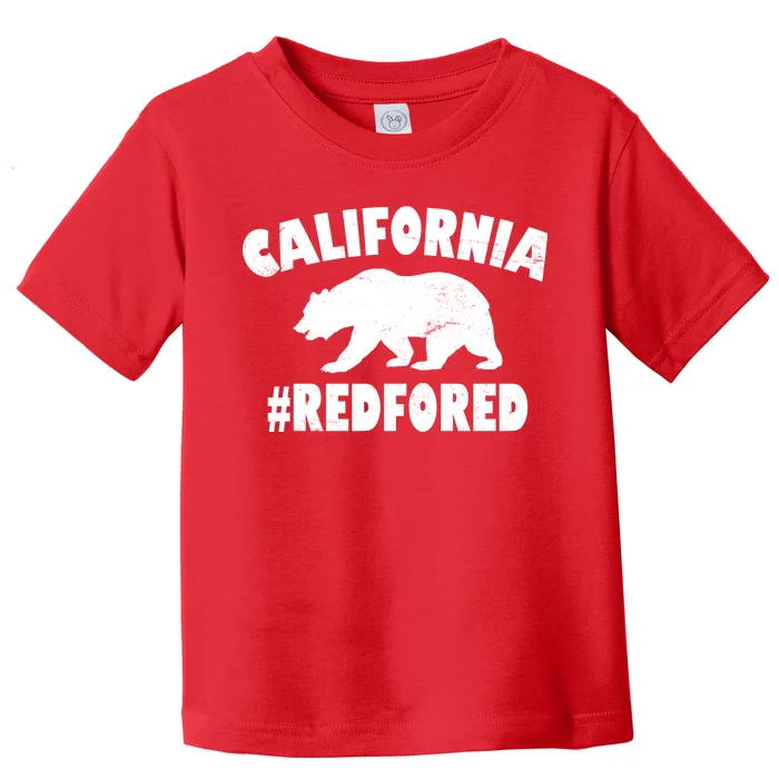 California Bear #RedForEd Toddler T-Shirt