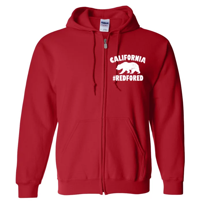 California Bear #RedForEd Full Zip Hoodie