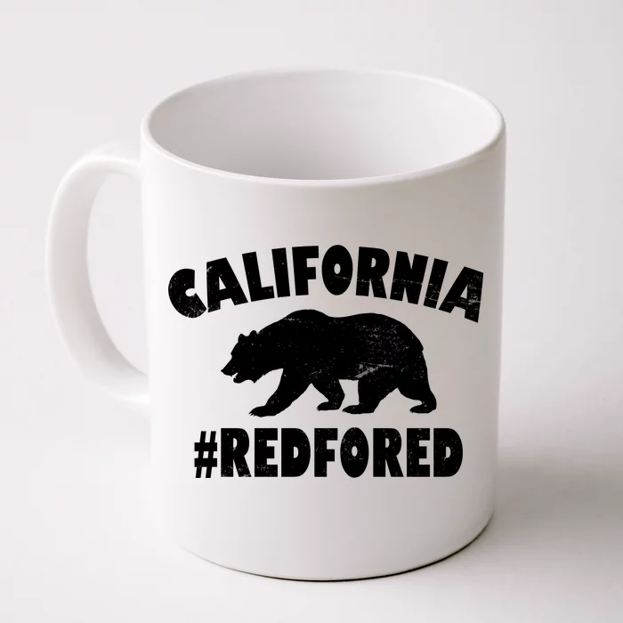 California Bear #RedForEd Front & Back Coffee Mug