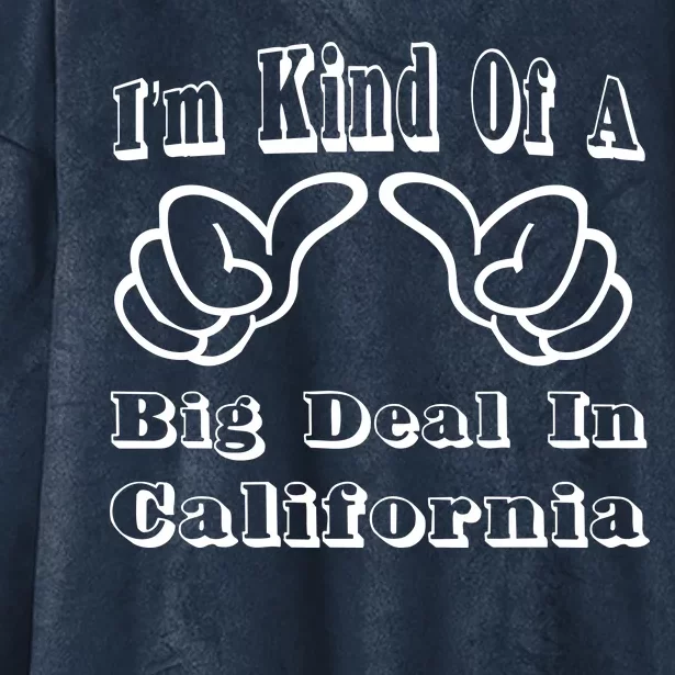 California Big Deal Hooded Wearable Blanket