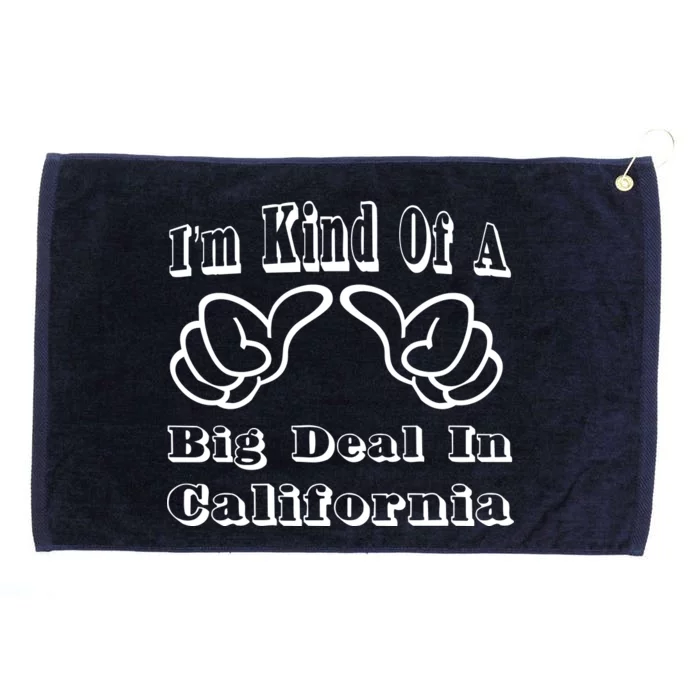 California Big Deal Grommeted Golf Towel