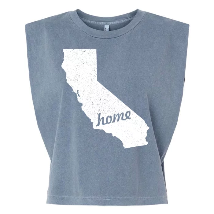 California Cali Home State Garment-Dyed Women's Muscle Tee