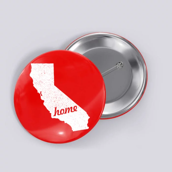 California Cali Home State Button