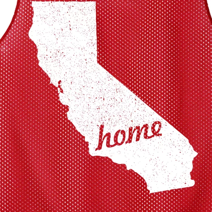 California Cali Home State Mesh Reversible Basketball Jersey Tank