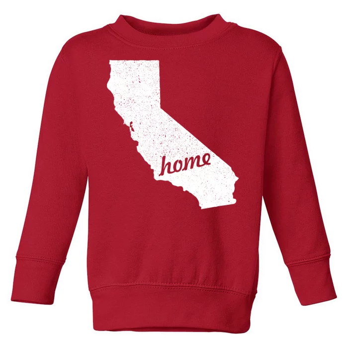 California Cali Home State Toddler Sweatshirt