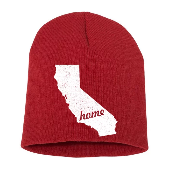 California Cali Home State Short Acrylic Beanie