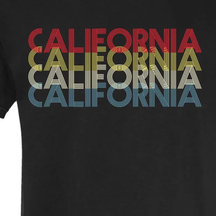 California Disco Lettering Garment-Dyed Heavyweight T-Shirt