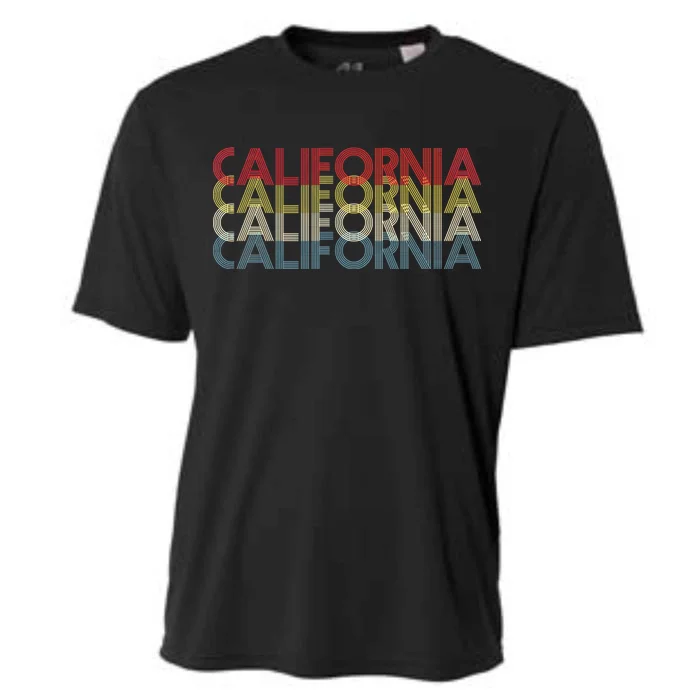 California Disco Lettering Cooling Performance Crew T-Shirt