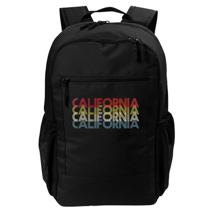 California Disco Lettering Daily Commute Backpack