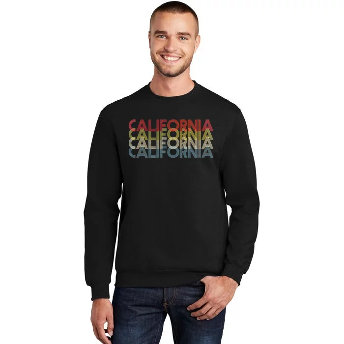 California Disco Lettering Tall Sweatshirt