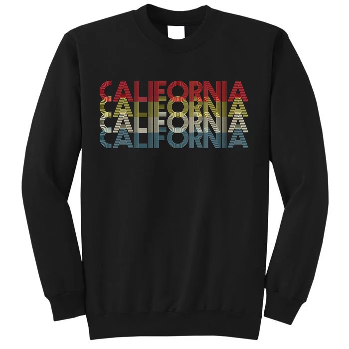 California Disco Lettering Tall Sweatshirt