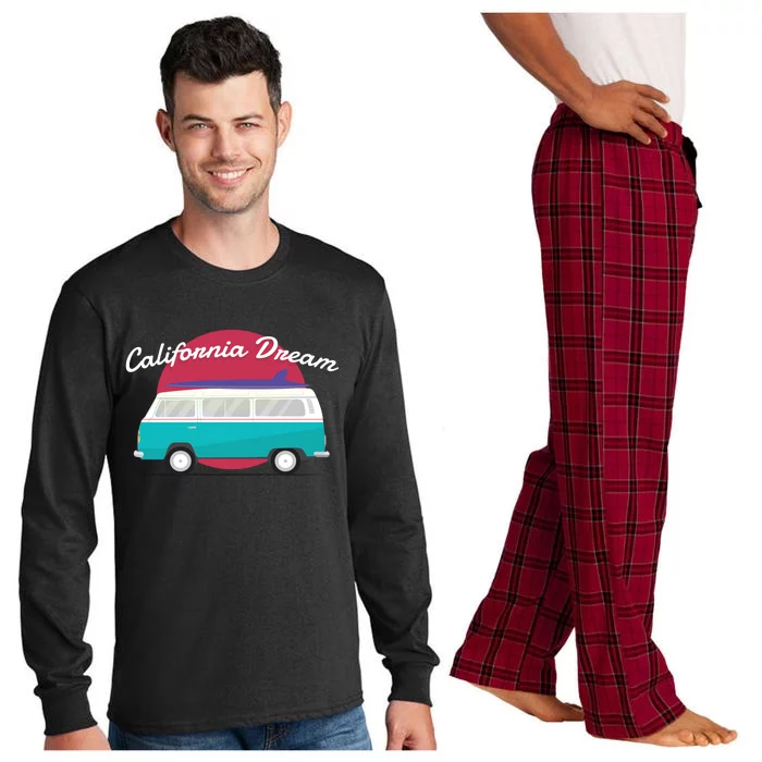 California Dream Van Long Sleeve Pajama Set