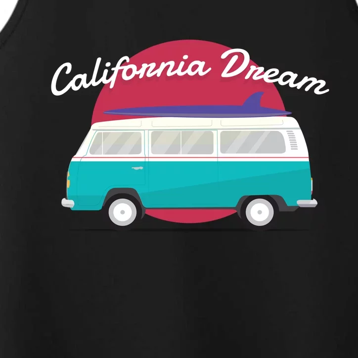 California Dream Van Performance Tank