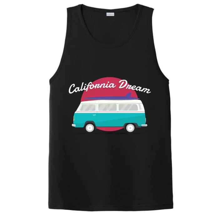 California Dream Van Performance Tank