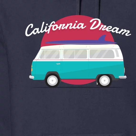 California Dream Van Premium Hoodie