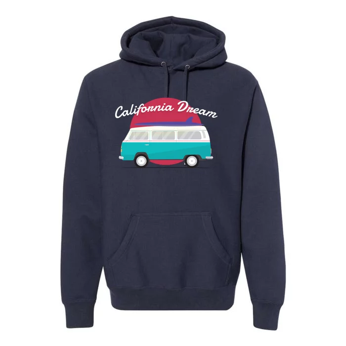 California Dream Van Premium Hoodie