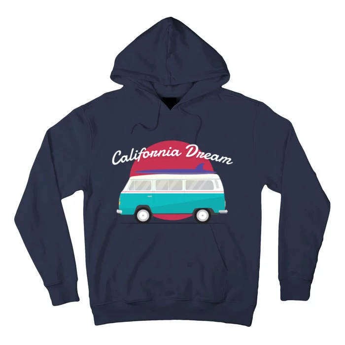 California Dream Van Tall Hoodie