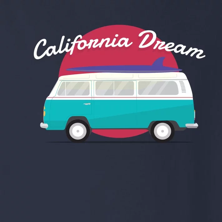 California Dream Van Toddler Long Sleeve Shirt