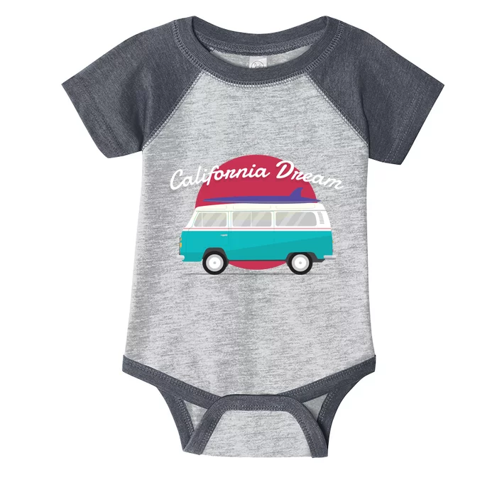 California Dream Van Infant Baby Jersey Bodysuit