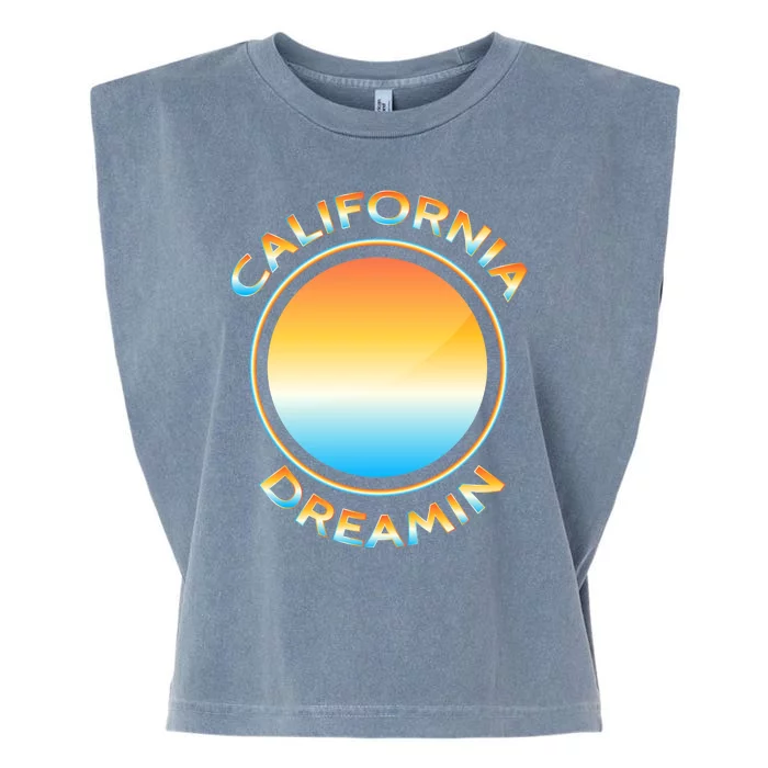 California Dreamin Garment-Dyed Women's Muscle Tee