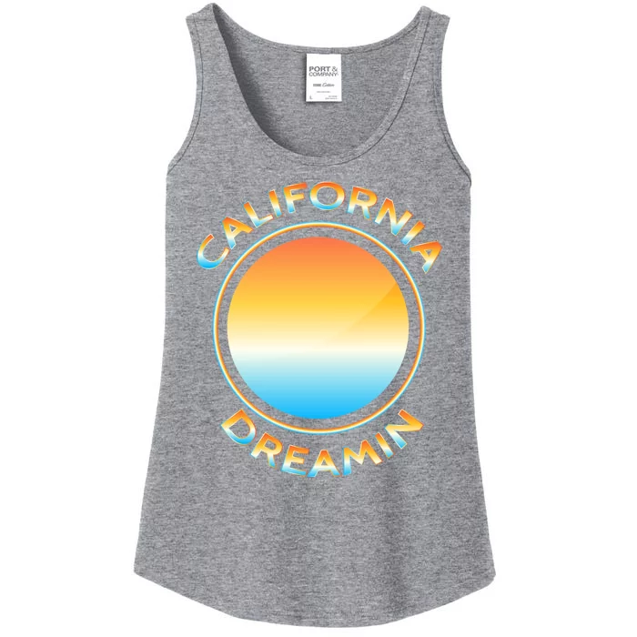 California Dreamin Ladies Essential Tank