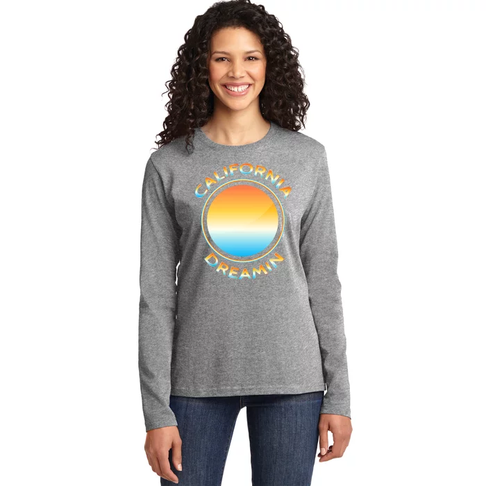 California Dreamin Ladies Long Sleeve Shirt