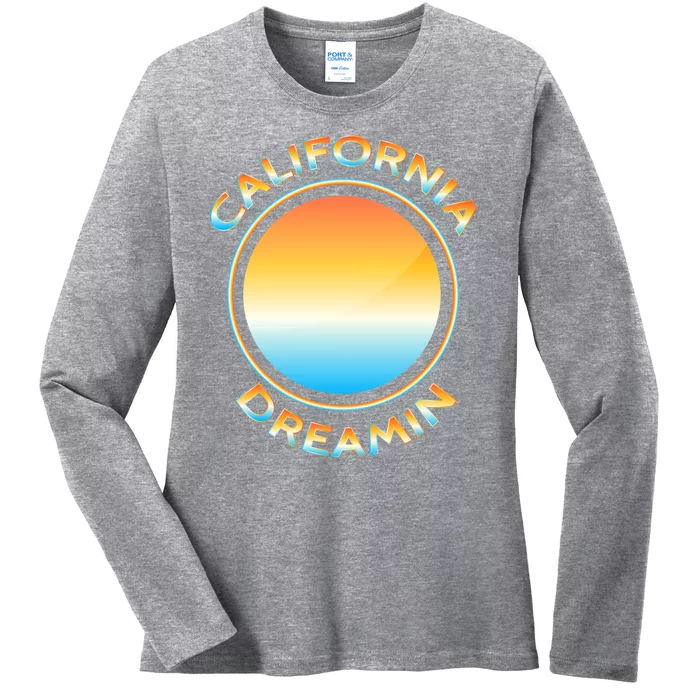 California Dreamin Ladies Long Sleeve Shirt