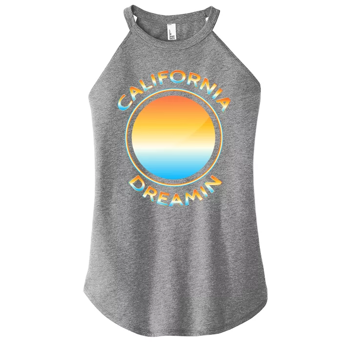 California Dreamin Women’s Perfect Tri Rocker Tank