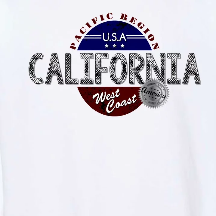 California Land of the Free Logo Garment-Dyed Sweatshirt