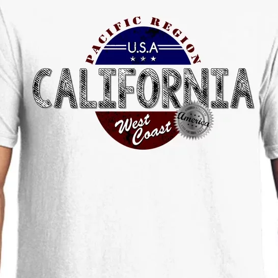 California Land of the Free Logo Pajama Set