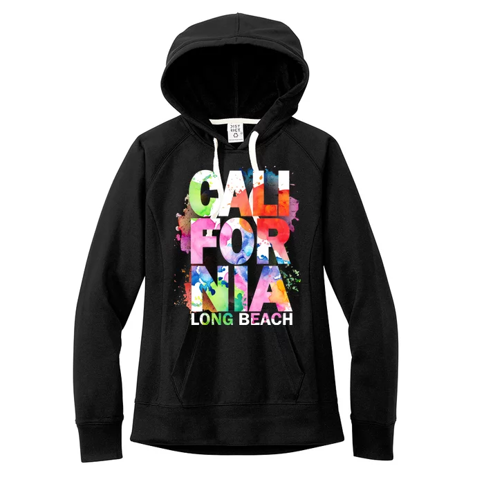 California Long Beach Women's Fleece Hoodie