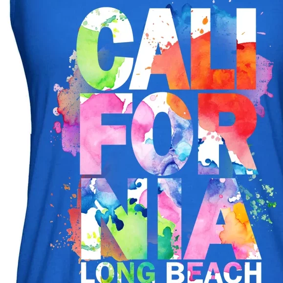 California Long Beach Ladies Essential Flowy Tank