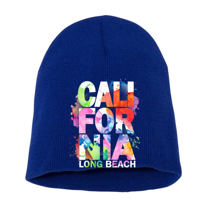 California Long Beach Short Acrylic Beanie