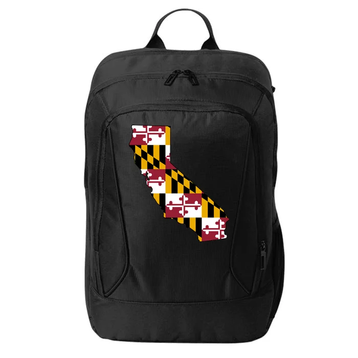 California Maryland Flag City Backpack