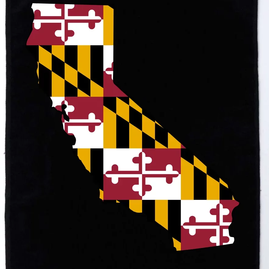 California Maryland Flag Platinum Collection Golf Towel