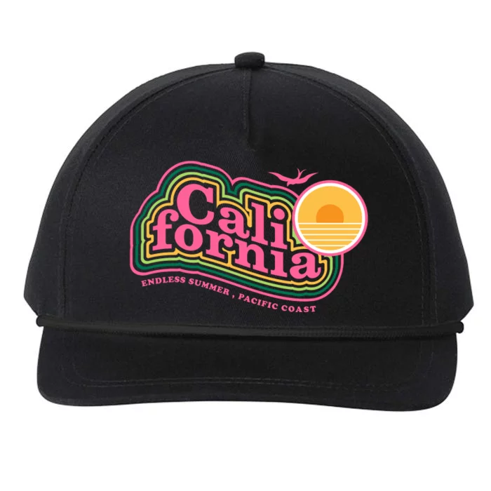 California Pacific Coast Endless Summer Snapback Five-Panel Rope Hat