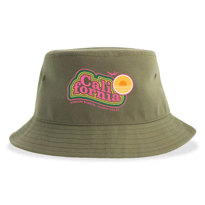 California Pacific Coast Endless Summer Sustainable Bucket Hat